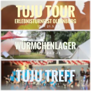 Bild der Neuigkeit Save the Date: Turnfest, Würmchenlager, TujuTreff 2023!